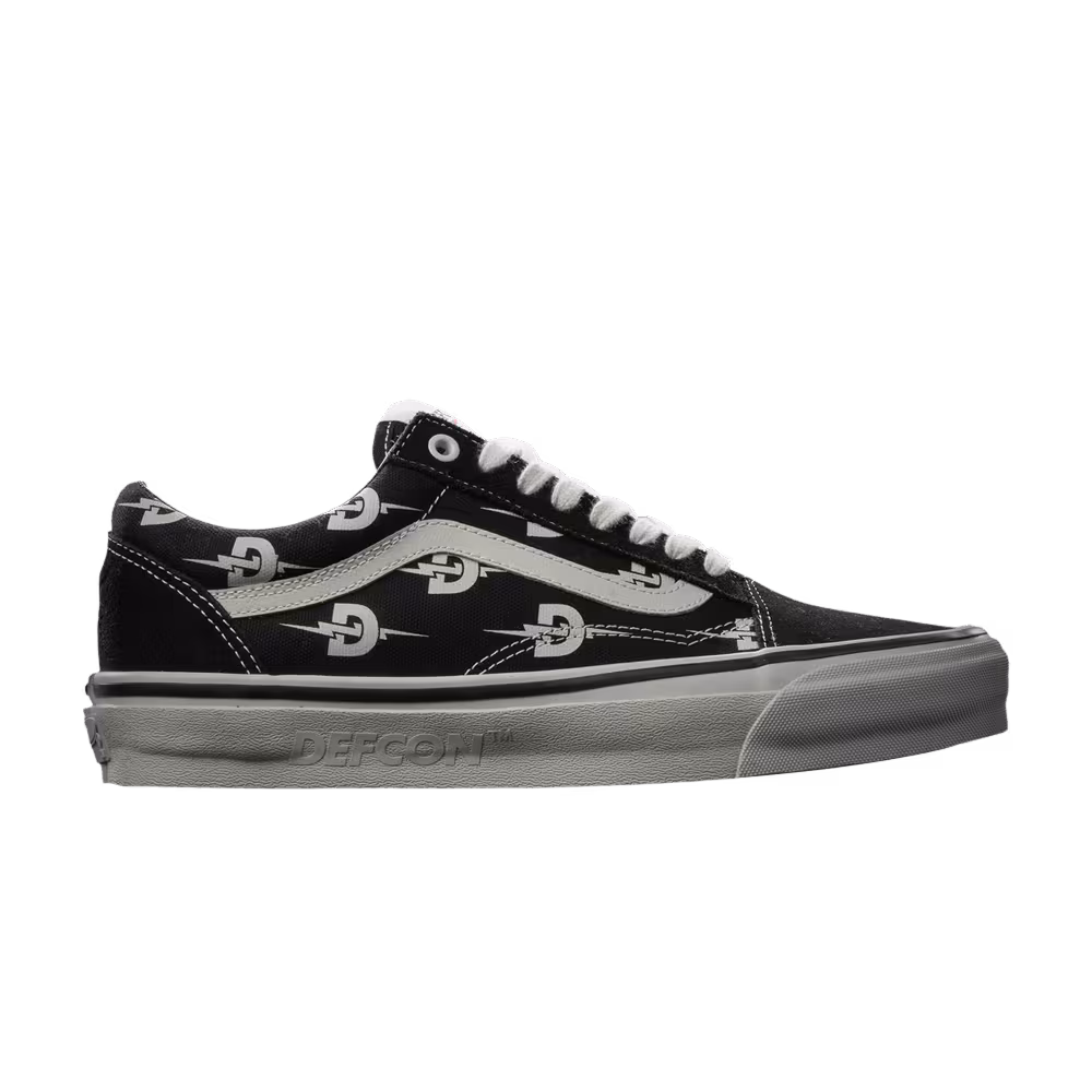 Defcon x Vans Old Skool 36 Black White