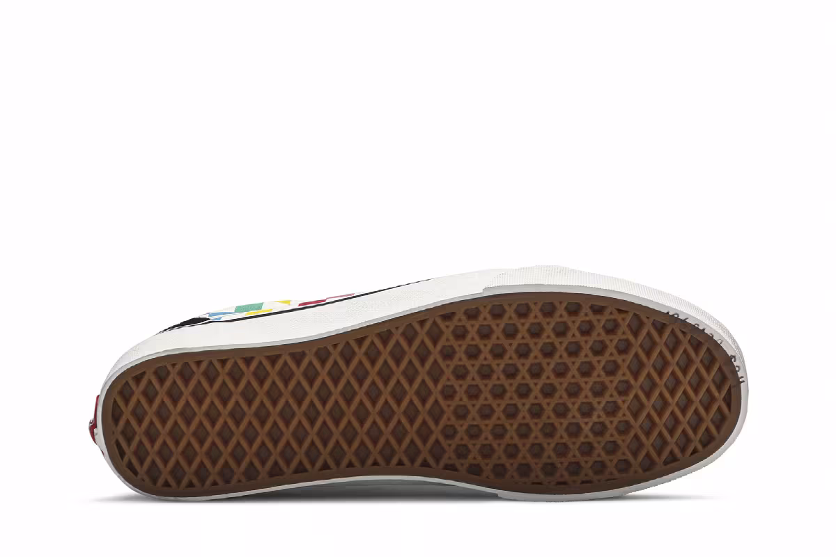 Vans Old Skool Rainbow Checkerboard, view 5