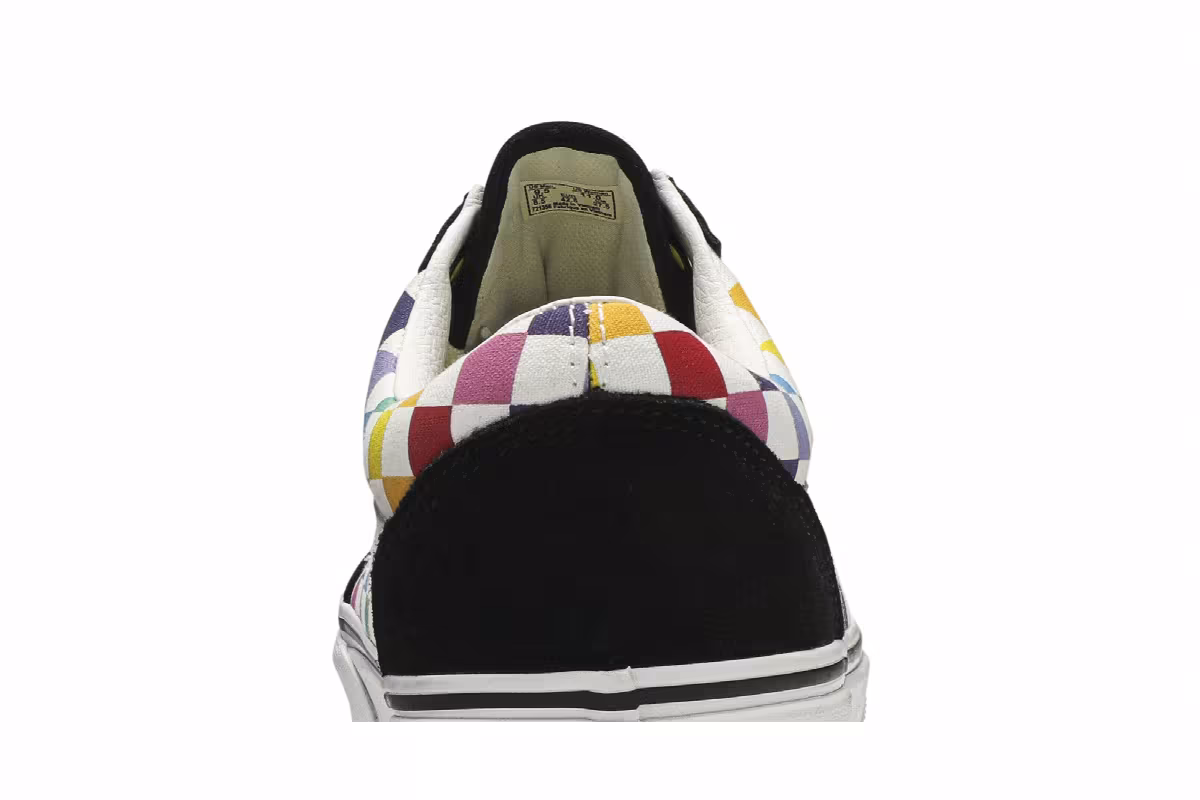 Vans Old Skool Rainbow Checkerboard, view 8