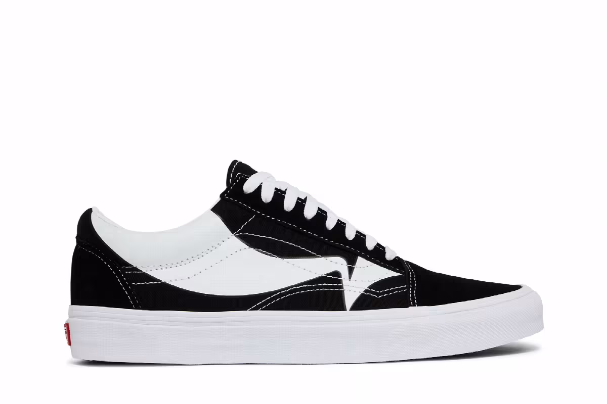 Vans Old Skool Warp - Black, view 2