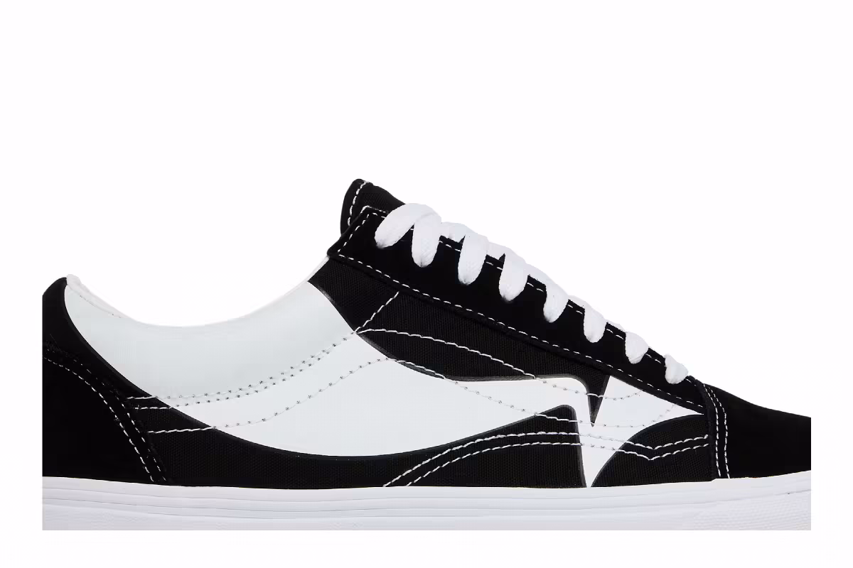 Vans Old Skool Warp - Black, view 3