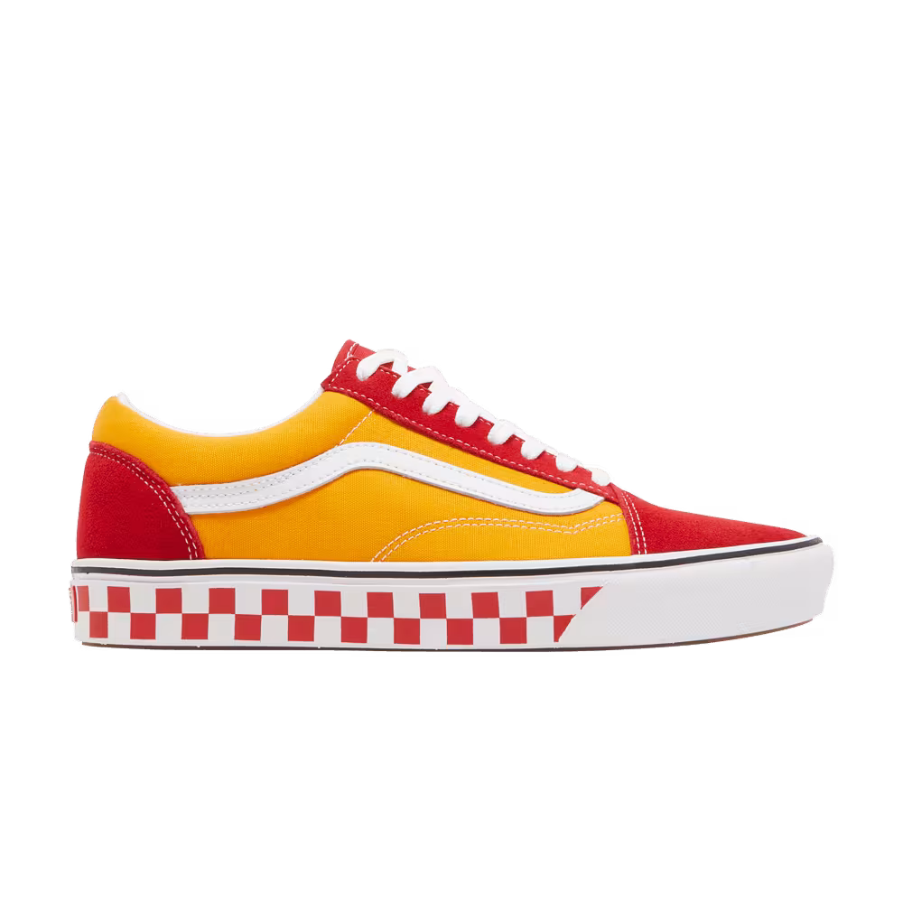 Vans ComfyCush Old Skool Tape Mix - Red Cadmium