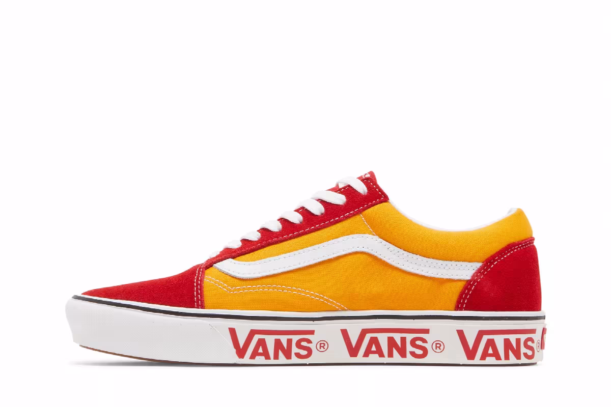 Vans ComfyCush Old Skool Tape Mix - Red Cadmium, view 4