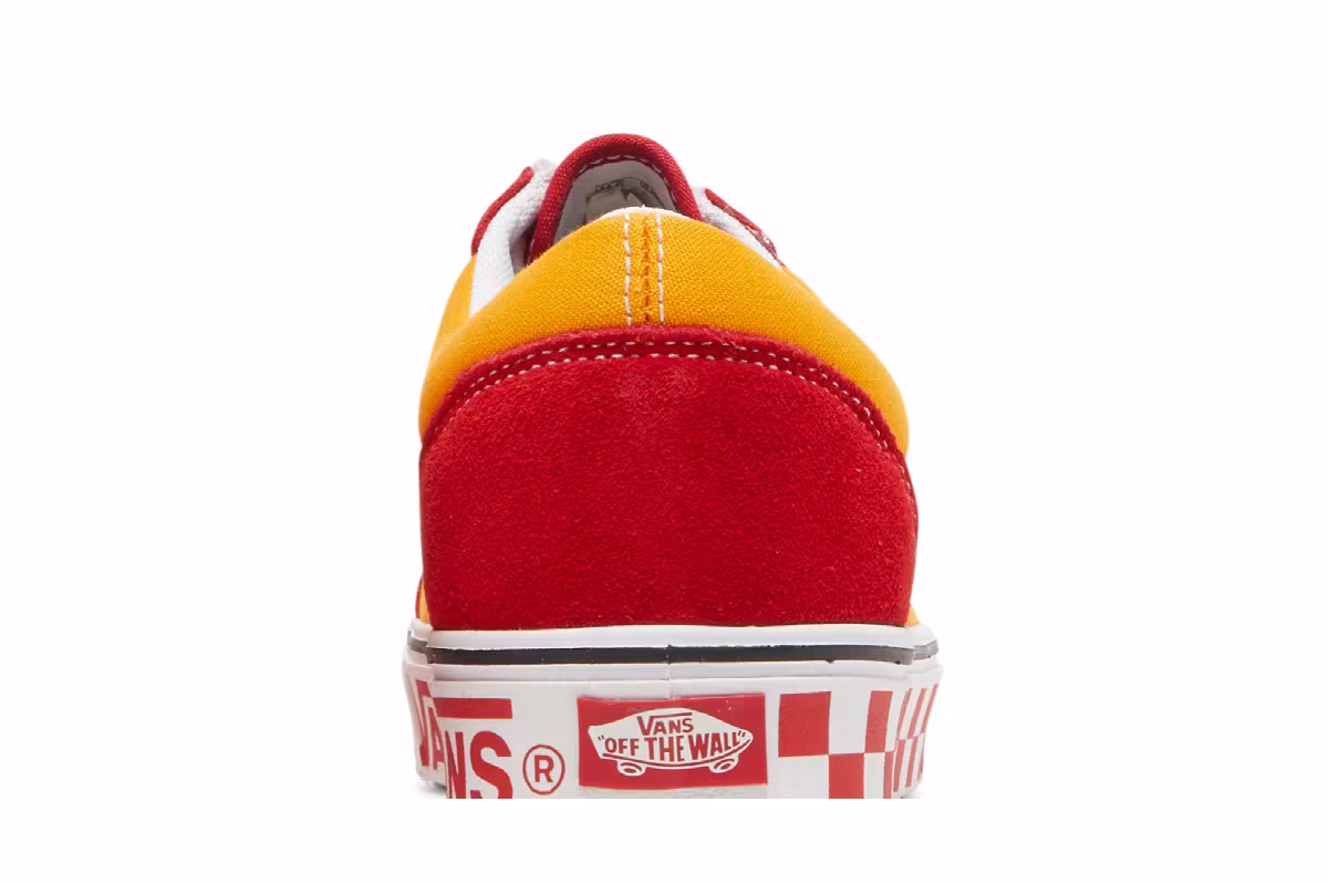 Vans ComfyCush Old Skool Tape Mix - Red Cadmium, view 8