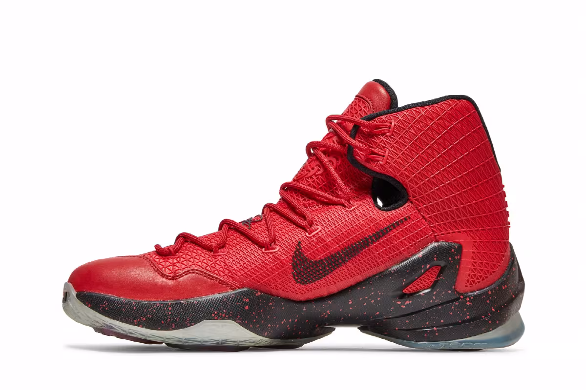 Nike LeBron 13 Elite University Red, view 4