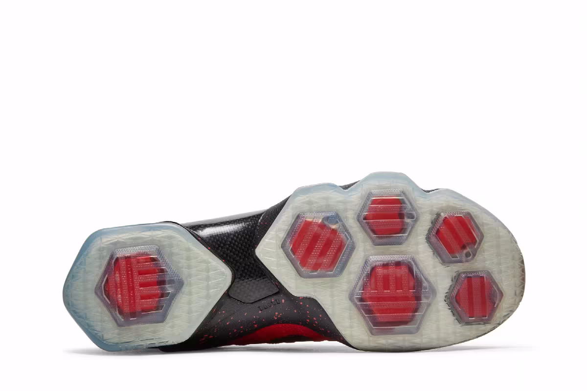 Nike LeBron 13 Elite University Red, view 5