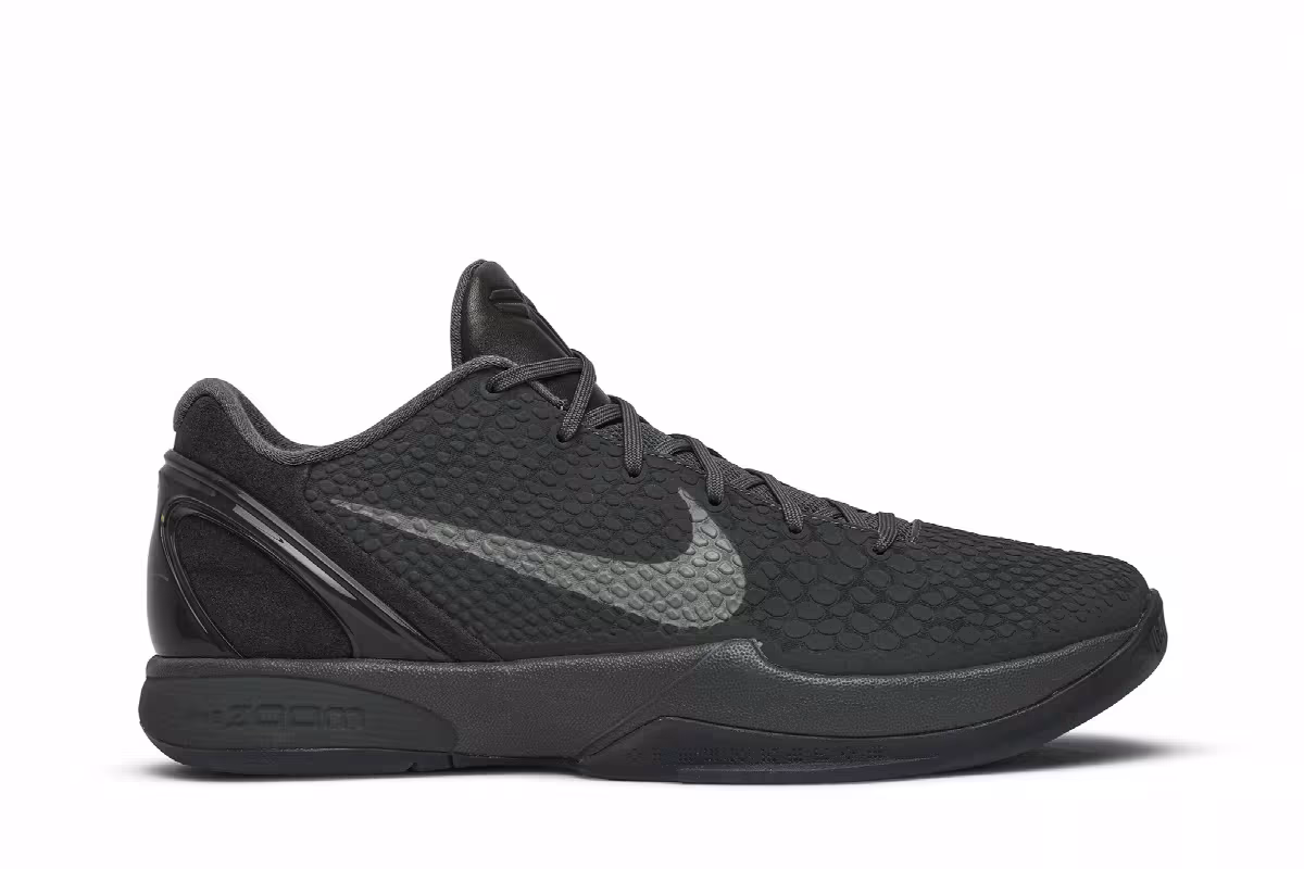 Nike Zoom Kobe 6 Fade To Black, view 2
