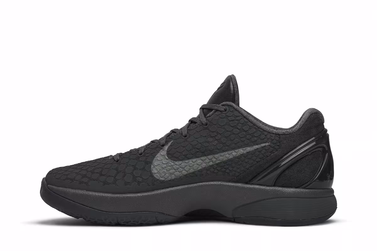 Nike Zoom Kobe 6 Fade To Black, view 4