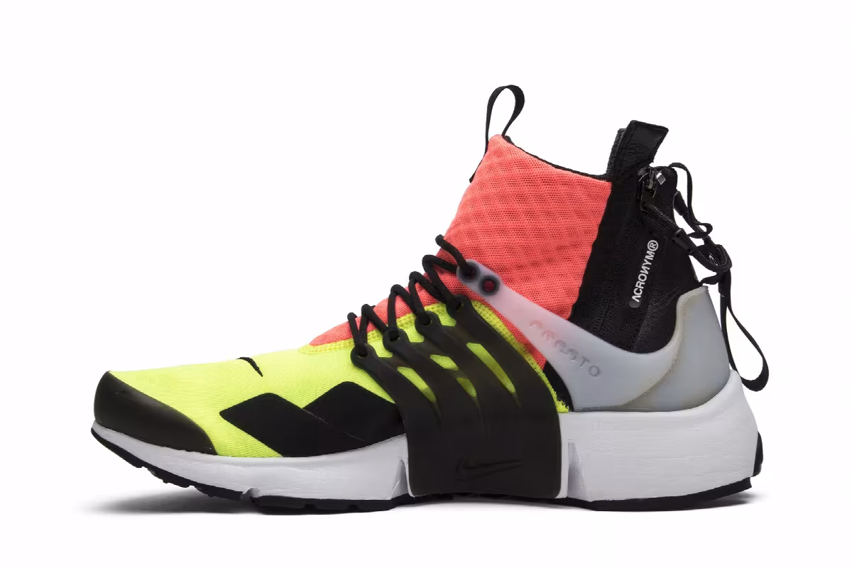 Acronym x Nike Air Presto Mid Multicolor, view 4