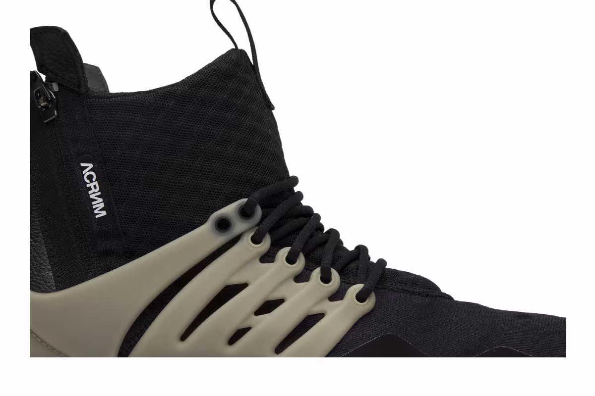Acronym x Nike Air Presto Mid Bamboo, view 3