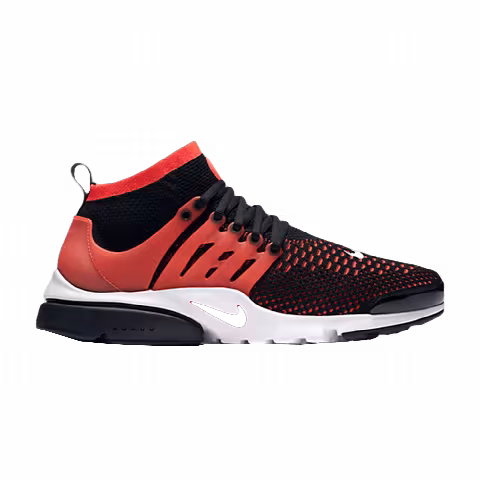 Nike Air Presto Ultra Flyknit 'Black Bright Crimson'