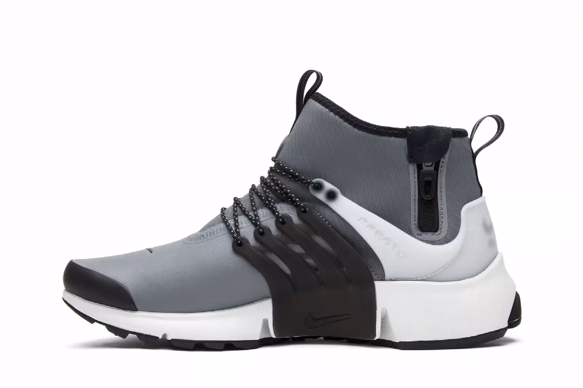 Nike Air Presto Mid Utility Cool Grey, view 4