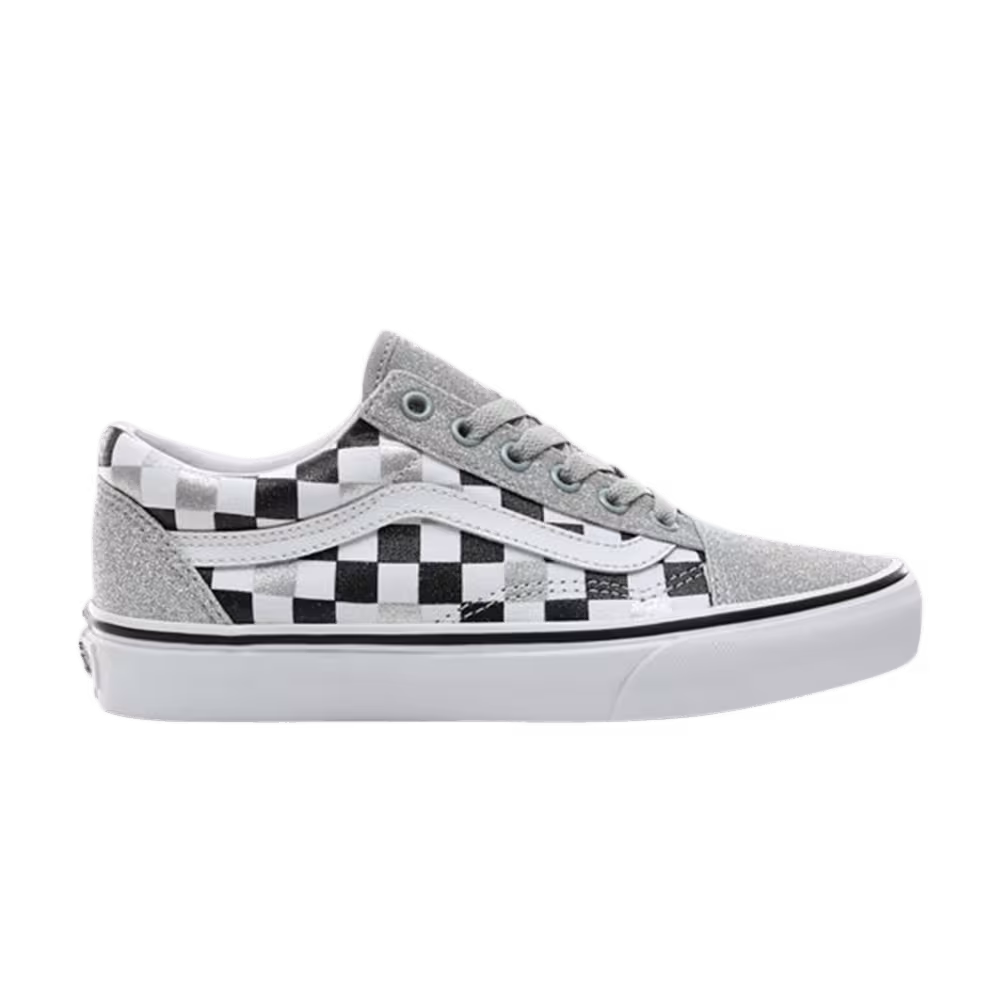 Vans Old Skool Glitter Checkerboard