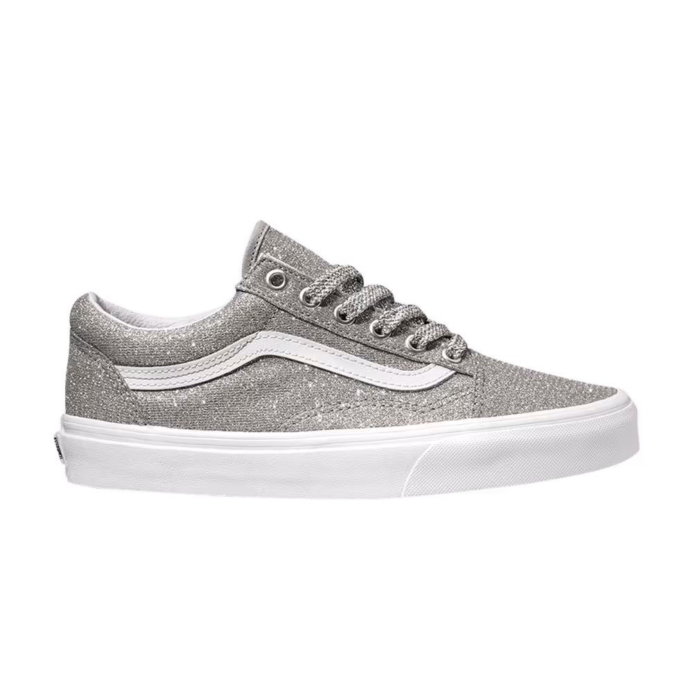 Vans Old Skool Lurex Glitter Silver