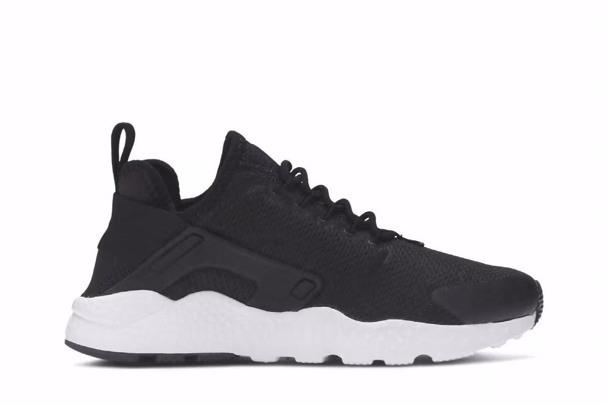 Nike Women's Air Huarache Run Ultra Black, view 2