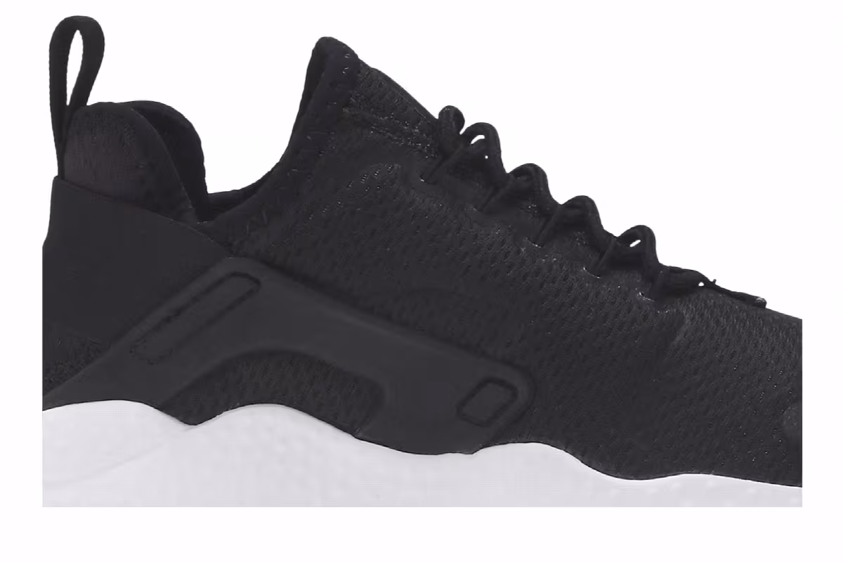 Nike Women's Air Huarache Run Ultra Black, view 3