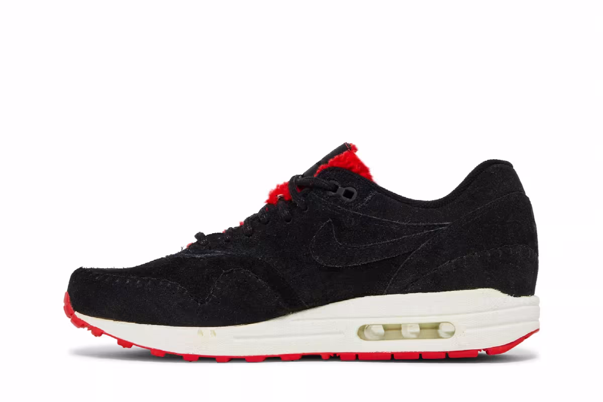 Nike Women's Air Max 1 Premium Sherpa Pack - Black, view 4