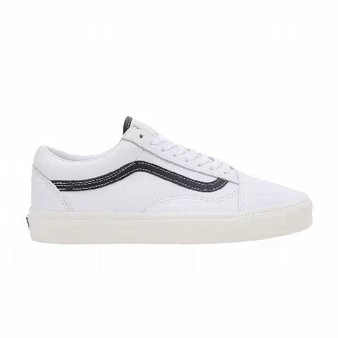 Vans Old Skool 'White Black Leather'