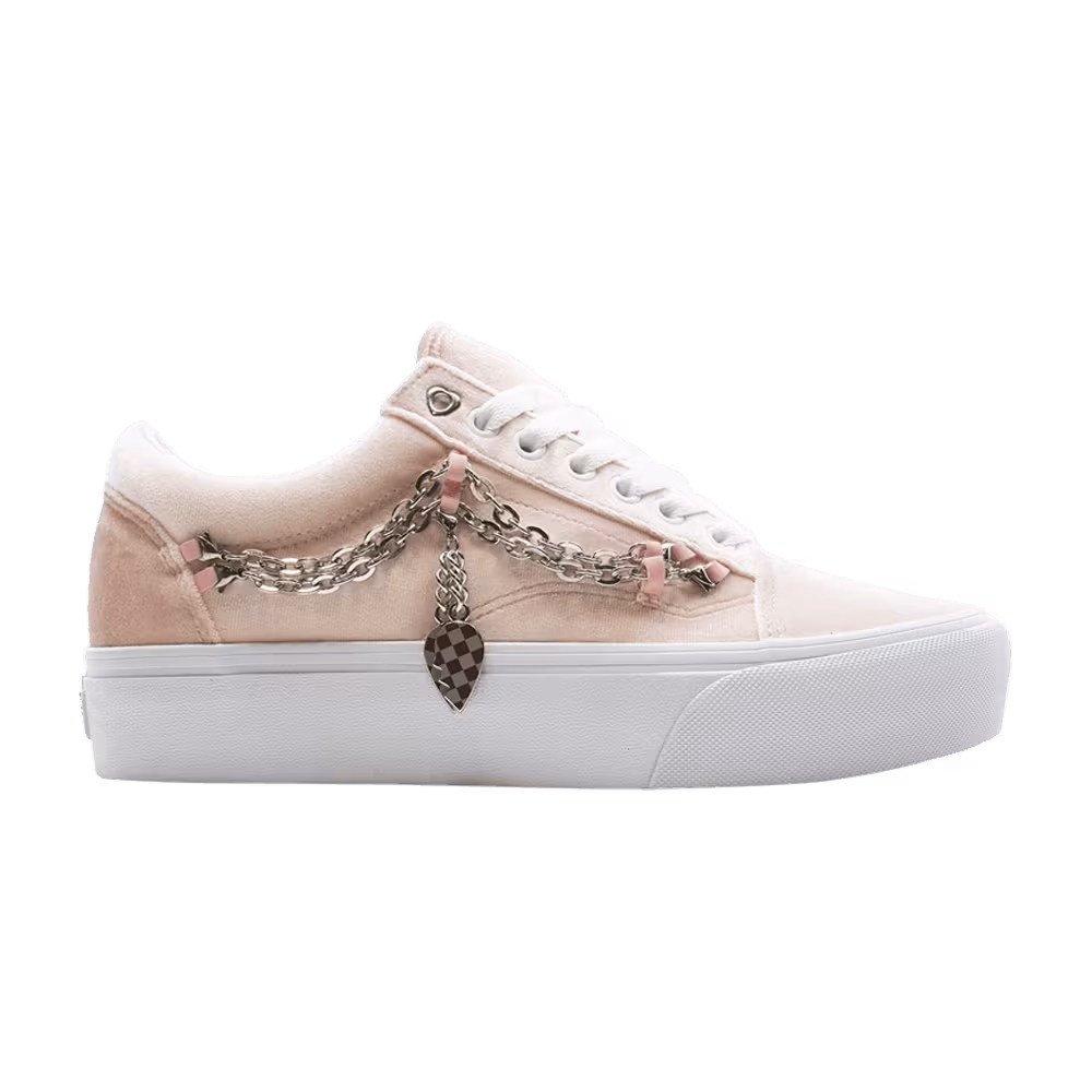 Vans Old Skool Platform Chain - Blushing Bride