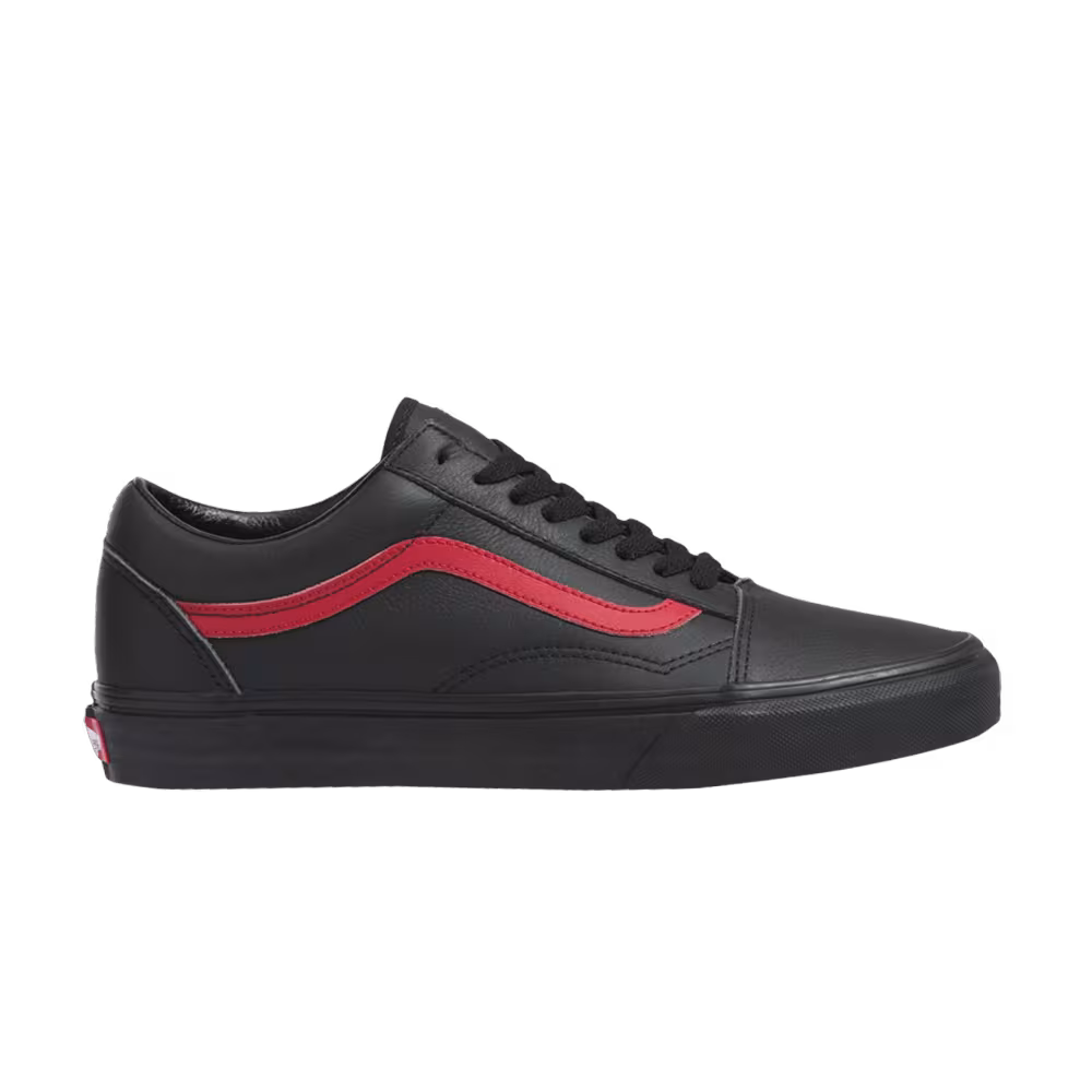 Vans Old Skool Leather Pop - Black Chili Pepper