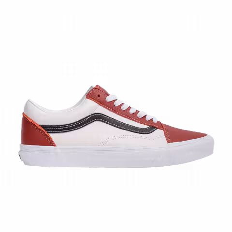 Vans Old Skool 'White Sport Red Black'