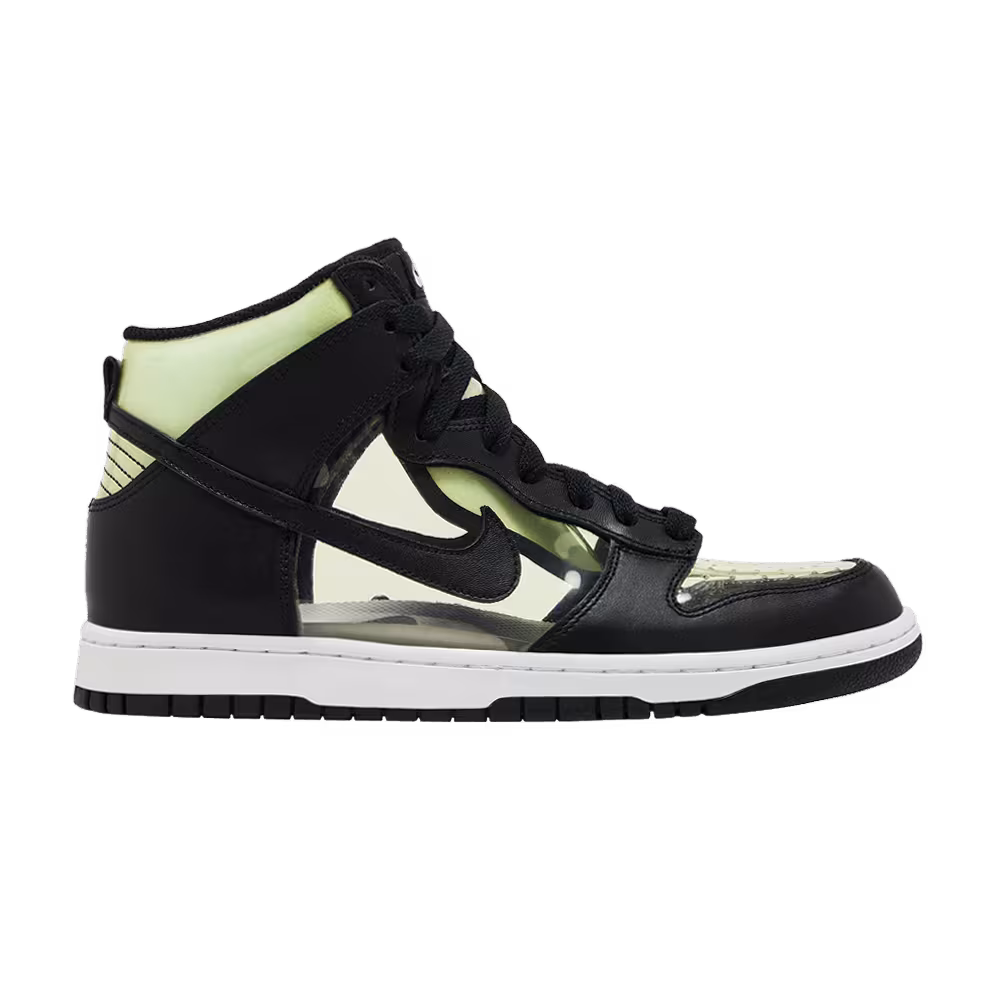 Comme des Garçons x Nike Dunk High Clear