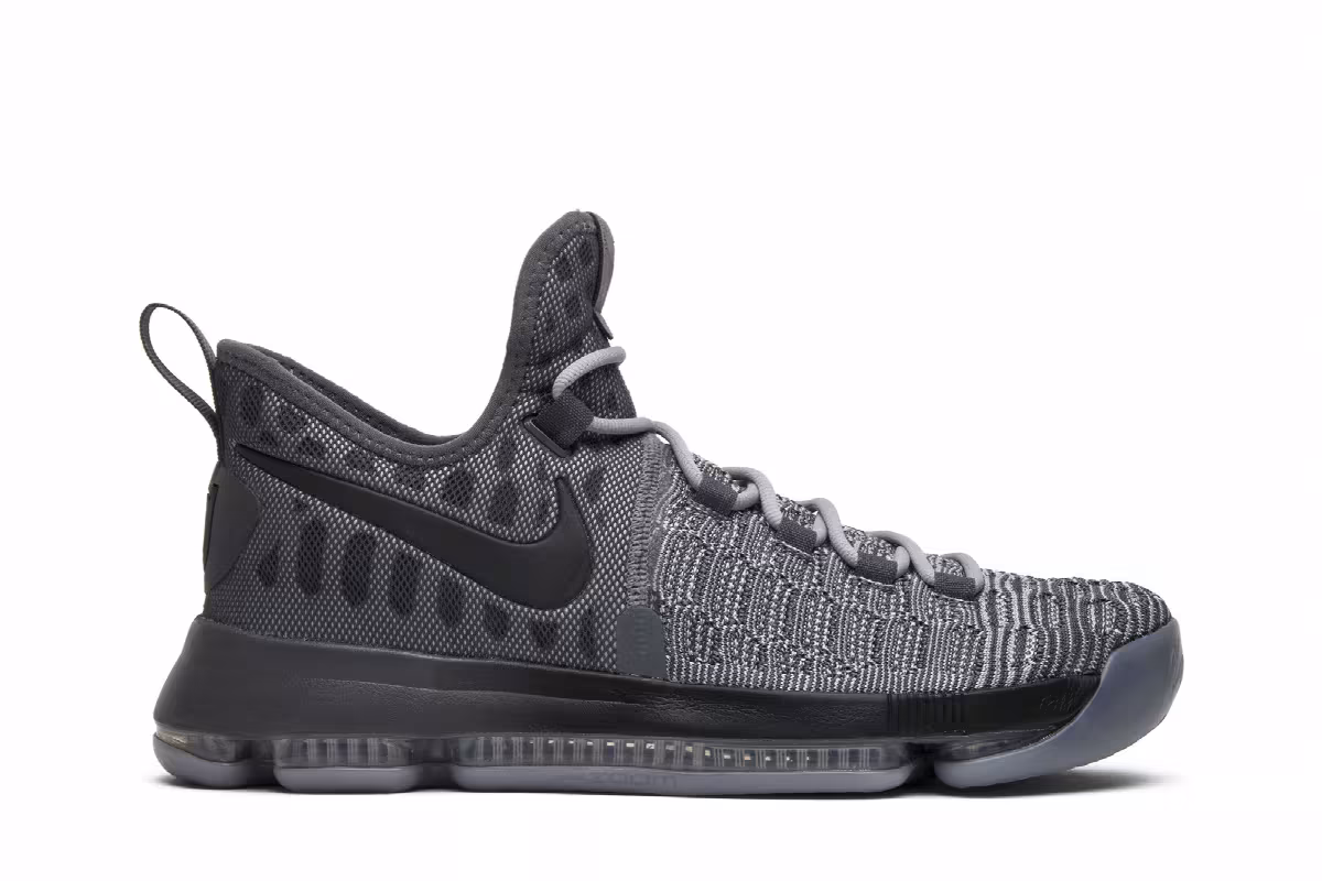 Nike KD 9 Battle Grey, view 2