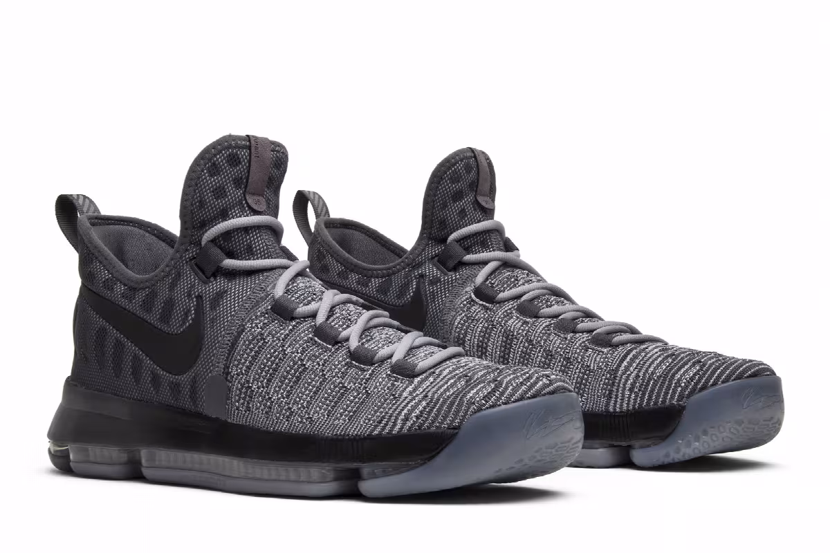 Nike KD 9 Battle Grey, view 9