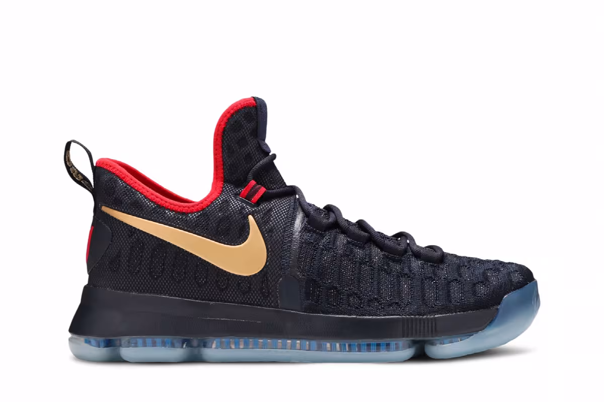 Nike KD 9 LMTD gold medal, view 2