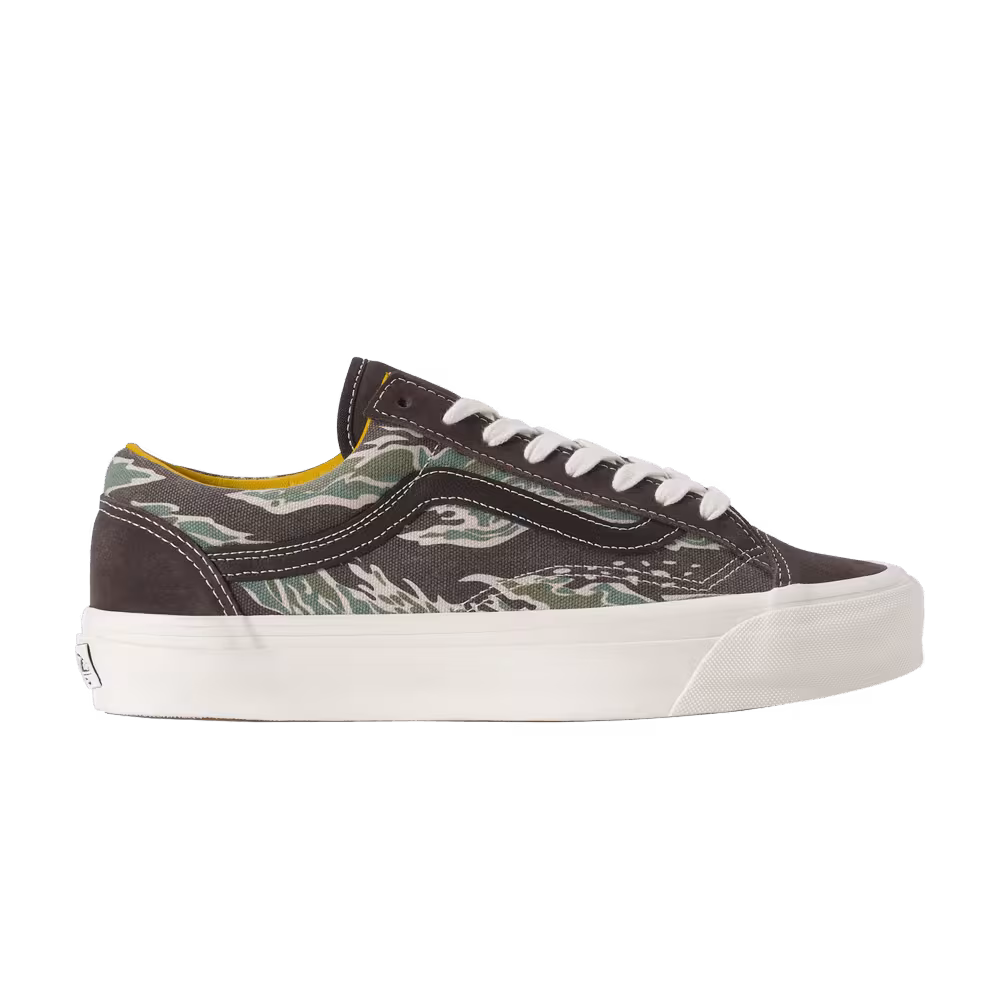 Vans Old Skool 36 LX Gemstone Tiger Stripe - After Dark Brown