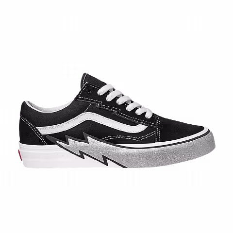 Vans Old Skool 'Bolt - Glitter Sidewall Black'