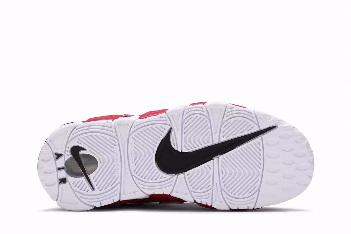 Nike Air More Uptempo GS Varsity Red, view 5