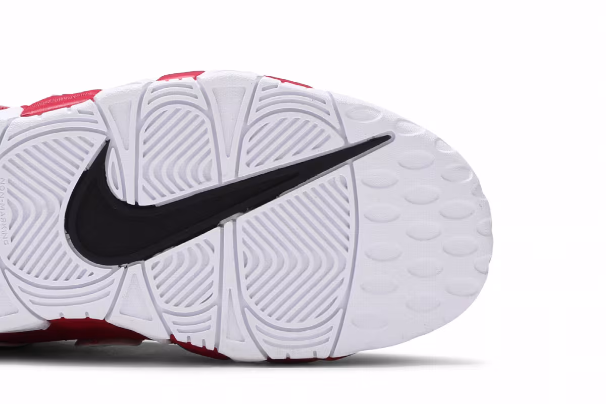 Nike Air More Uptempo GS Varsity Red, view 6