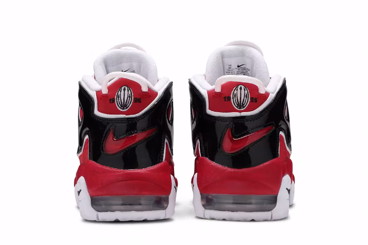 Nike Air More Uptempo GS Varsity Red, view 7