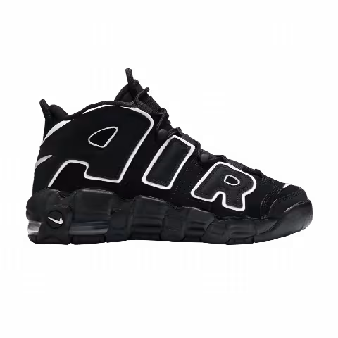 Nike Air More Uptempo GS 'Black' 2016