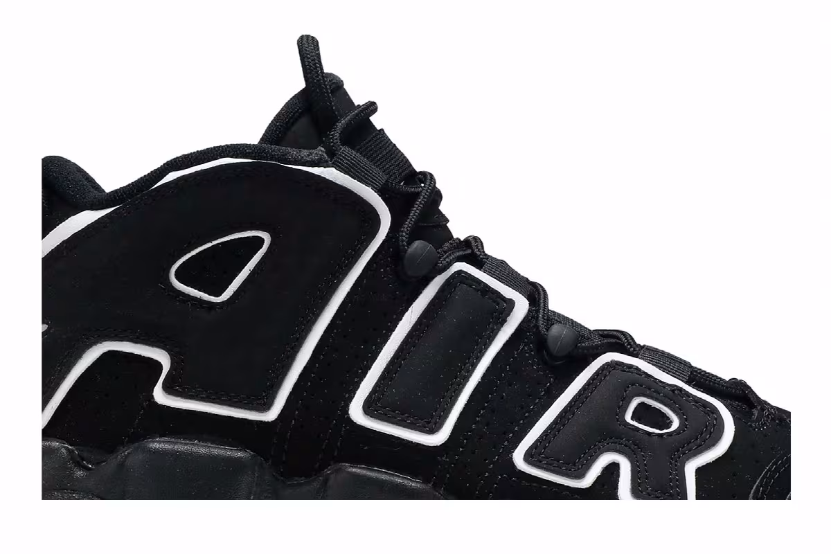 Nike Air More Uptempo GS Black 2016, view 3