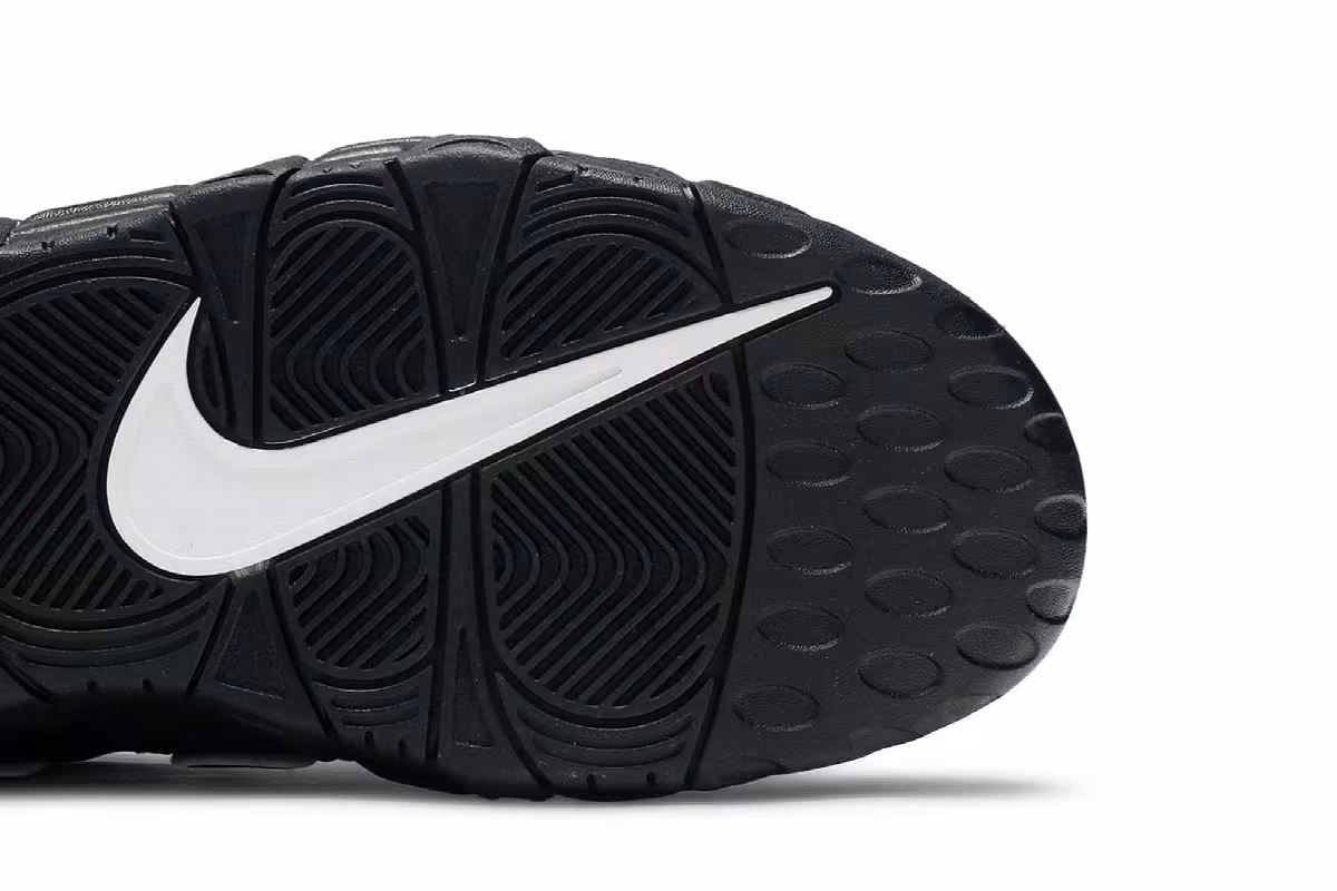 Nike Air More Uptempo GS Black 2016, view 6