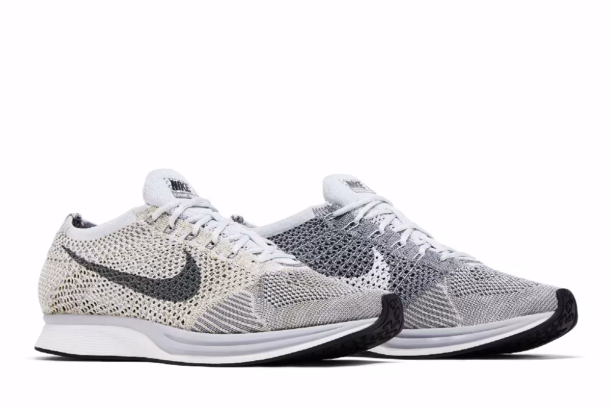 Nike Flyknit Racer Pure Platinum, view 9