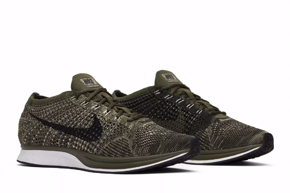 Nike Flyknit Racer Earth Tones, view 9