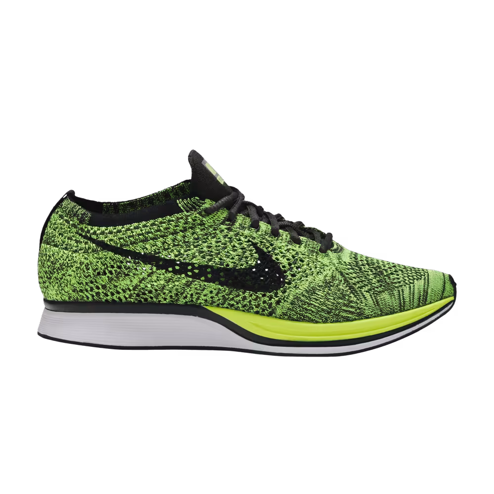 Nike Flyknit Racer Volt Sequoia