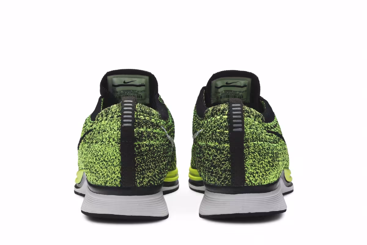Nike Flyknit Racer Volt Sequoia, view 7