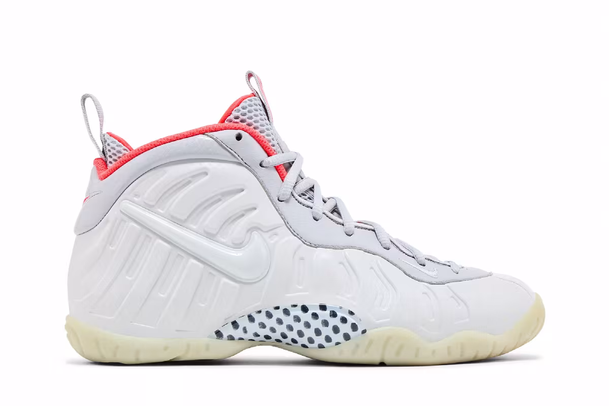 Nike Little Posite Pro GS Pure Platinum, view 2