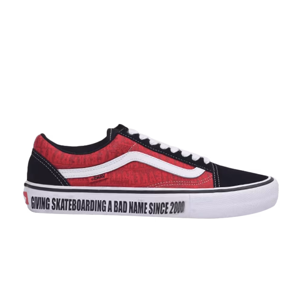 Baker Skateboards x Vans Old Skool Red