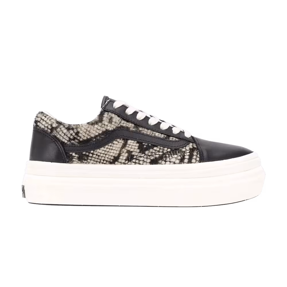 Vans ComfyCush Old Skool LX Black Snakeskin