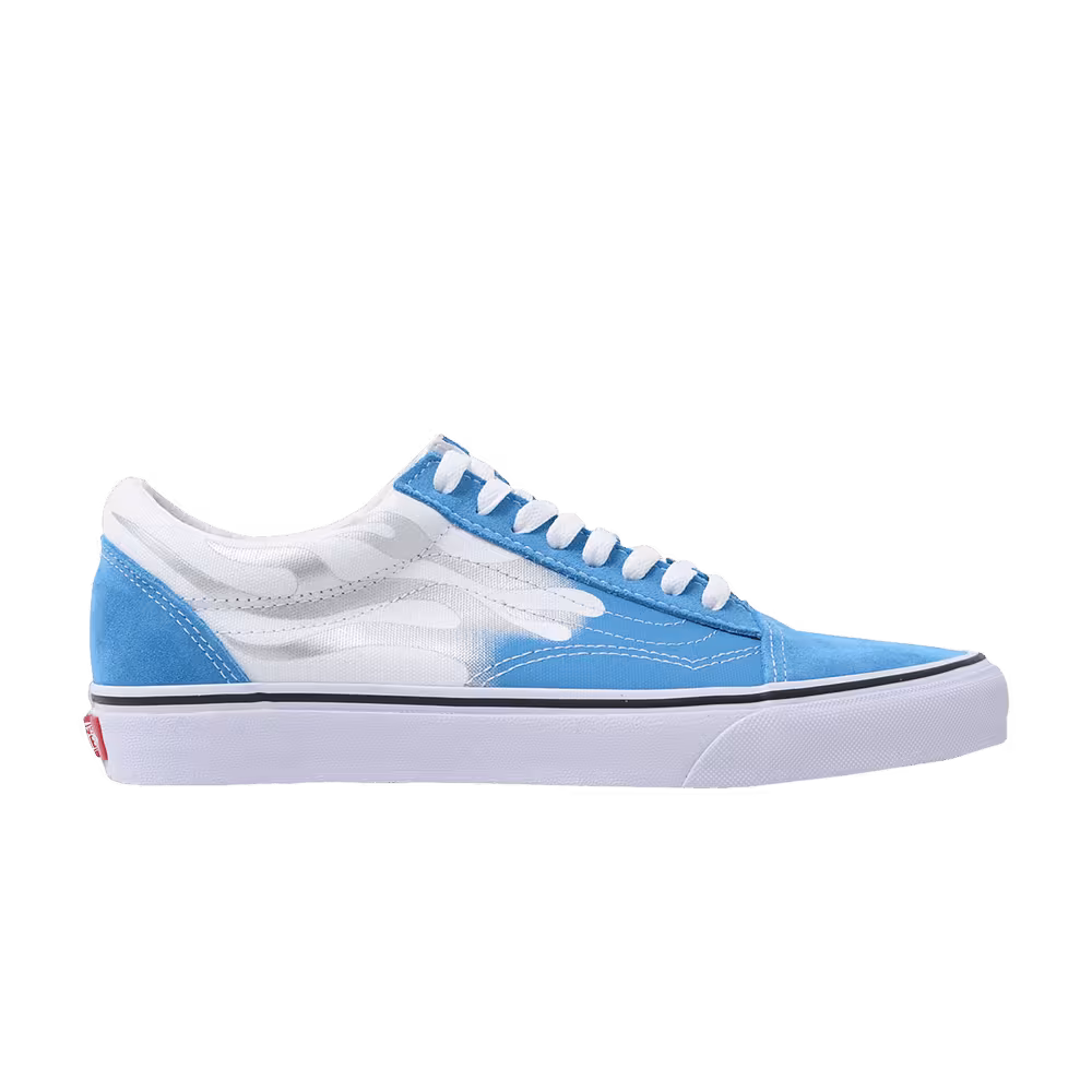 Vans Old Skool Flame - Mediterranian Blue