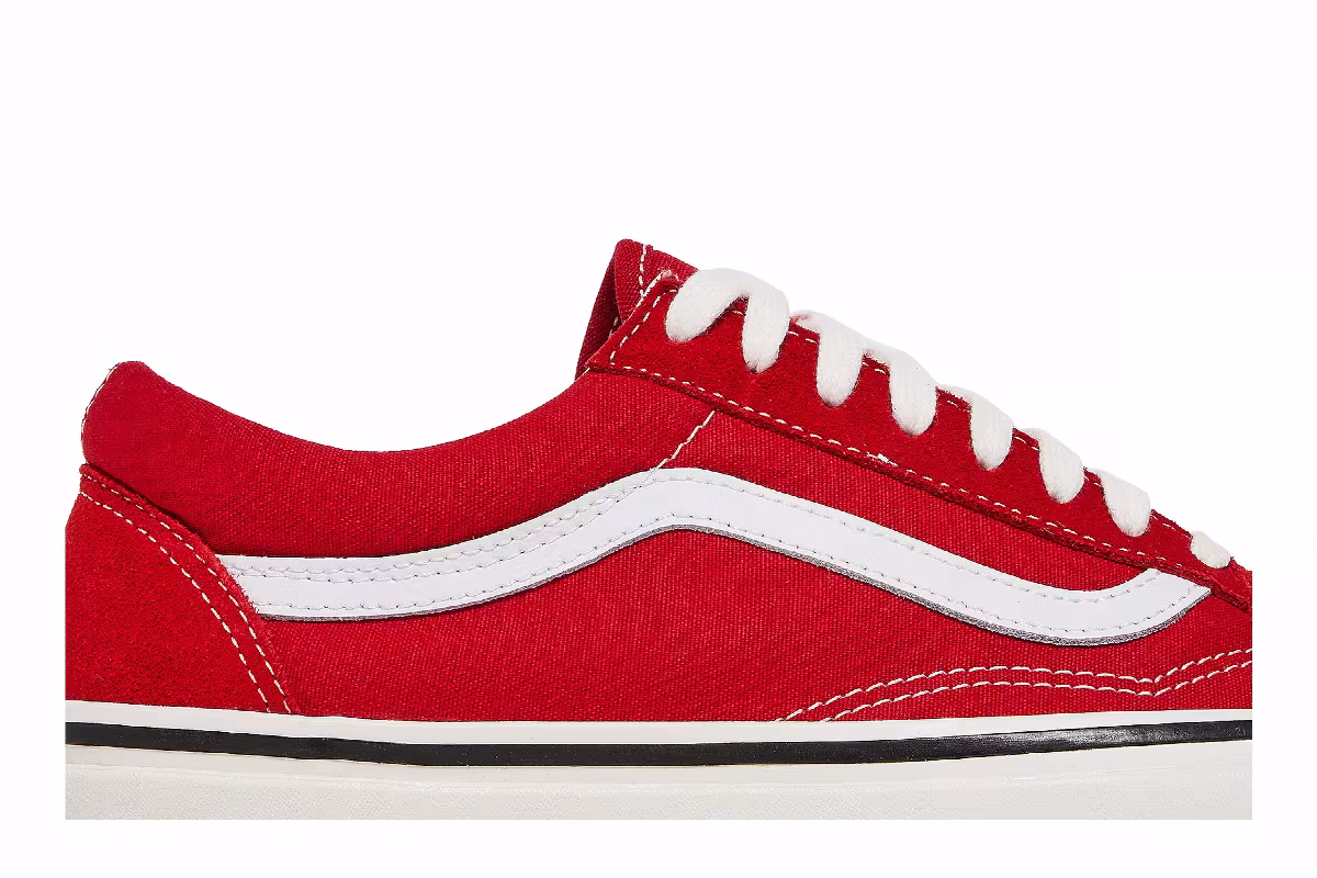 Vans Old Skool 36 DX Anaheim Factory - Red White, view 3
