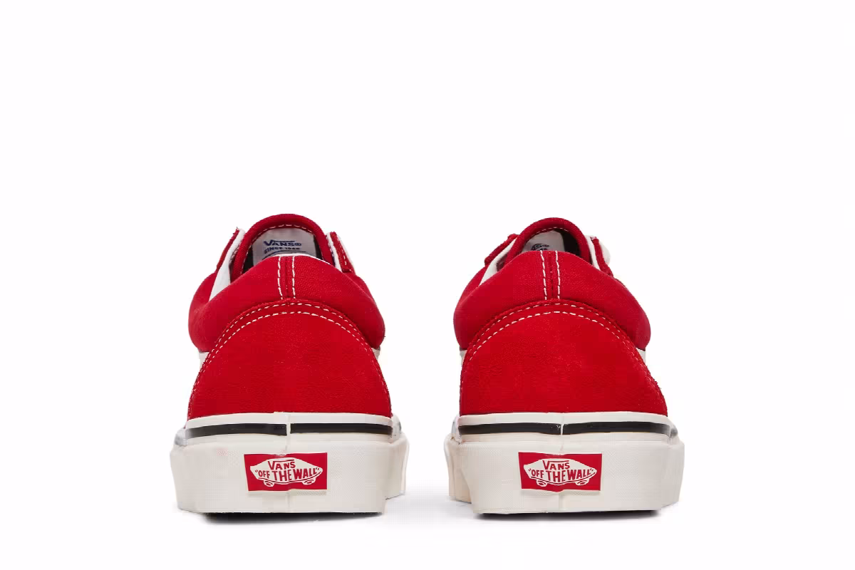Vans Old Skool 36 DX Anaheim Factory - Red White, view 7