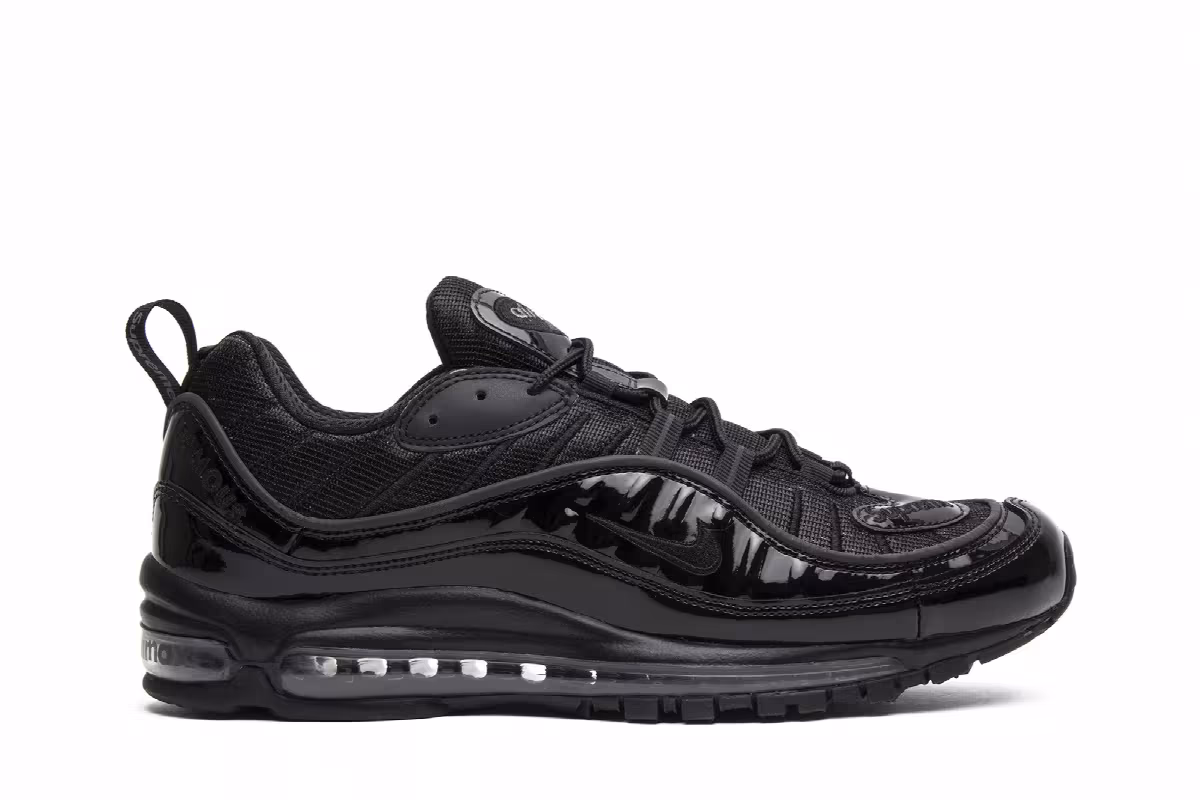 Supreme x Nike Air Max 98 Black, view 2