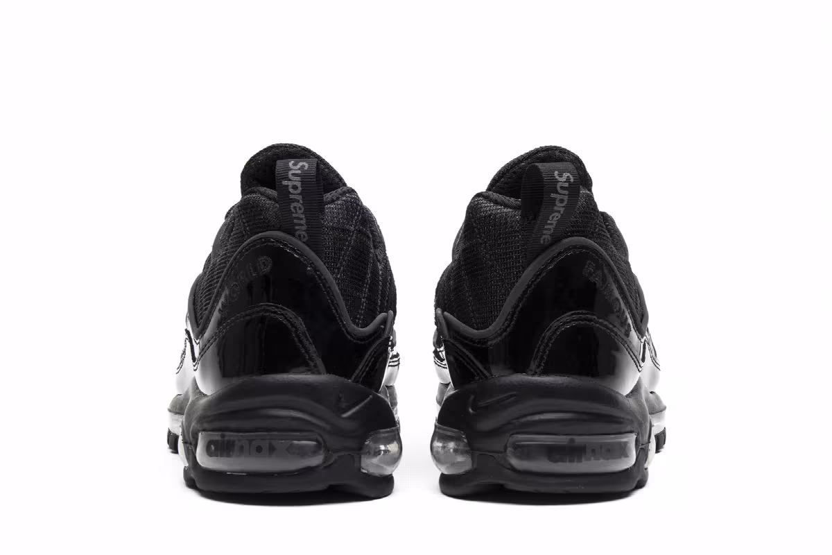 Supreme x Nike Air Max 98 Black, view 7