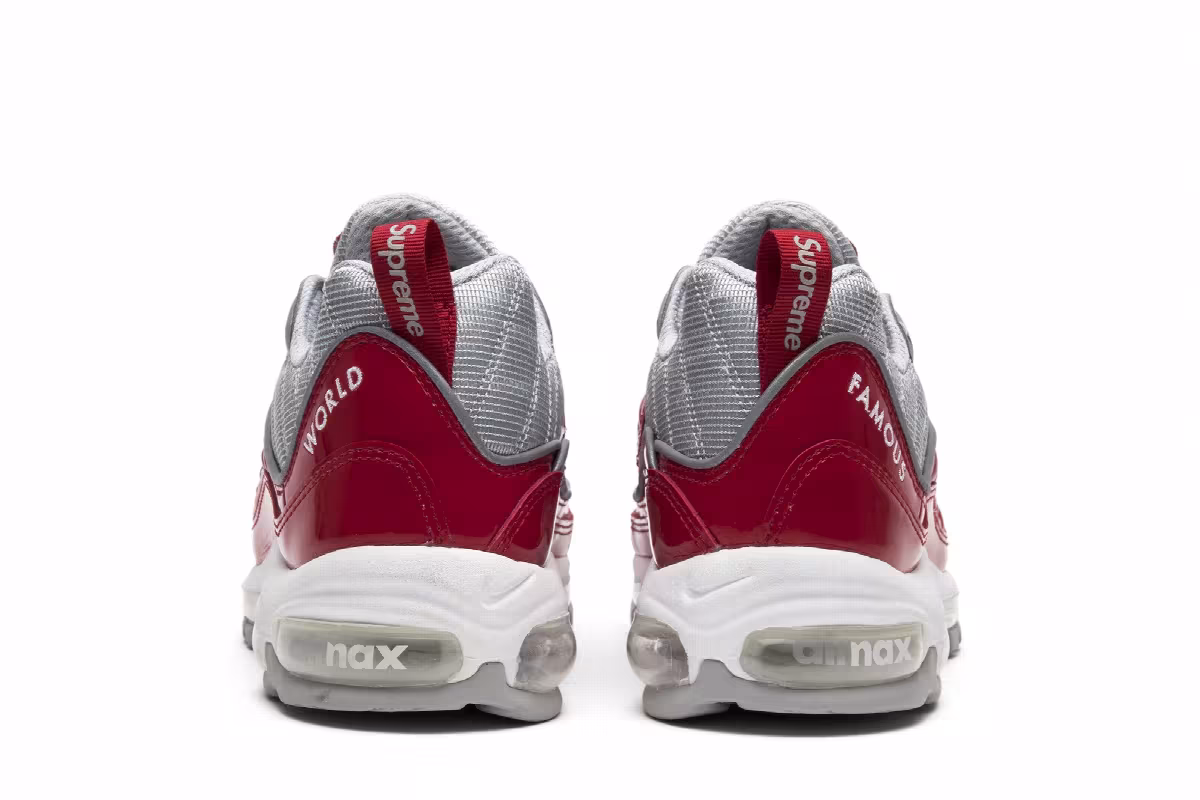 Supreme x Nike Air Max 98 Red, view 7